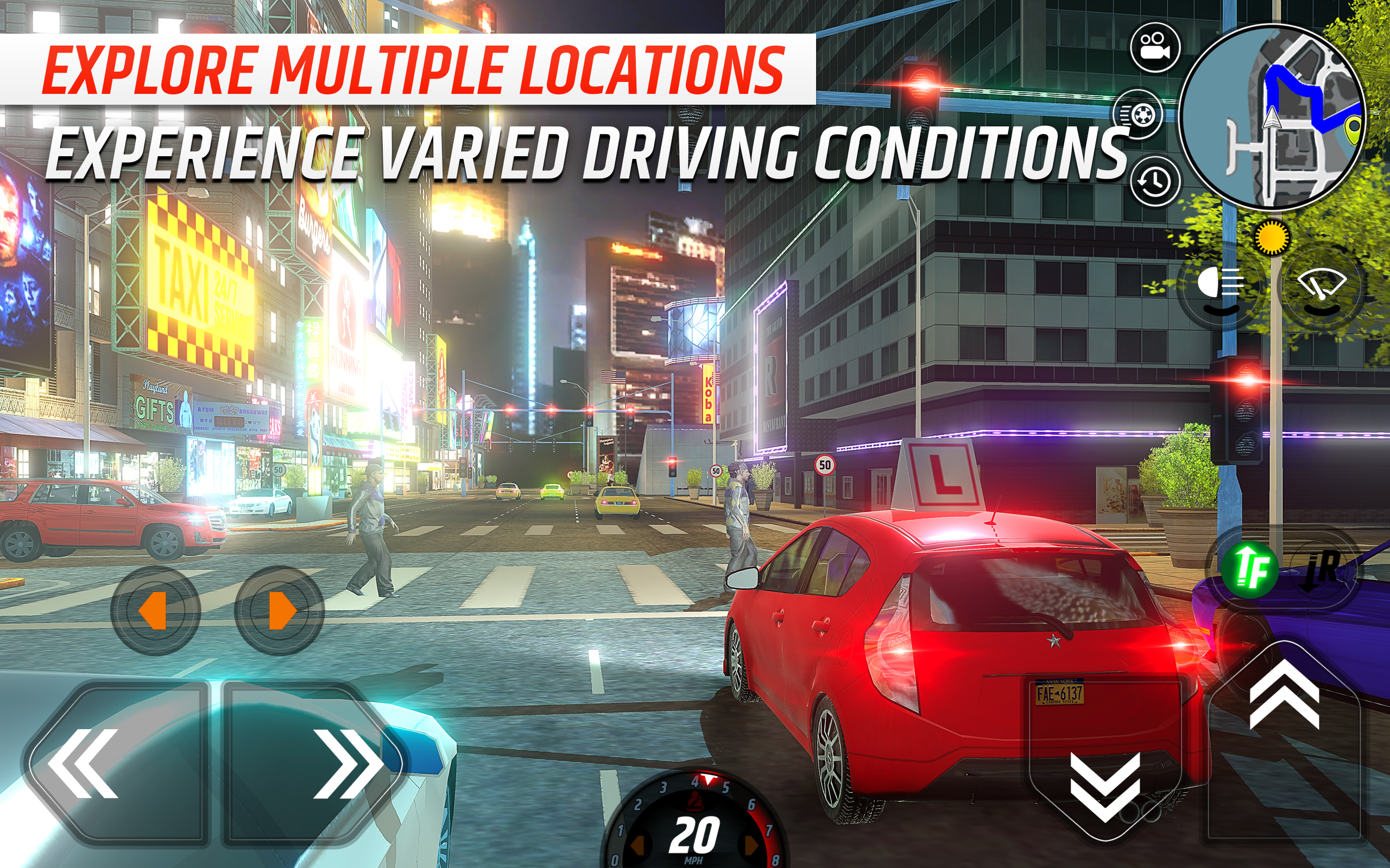 Car Driving School Simulator APK screenshot