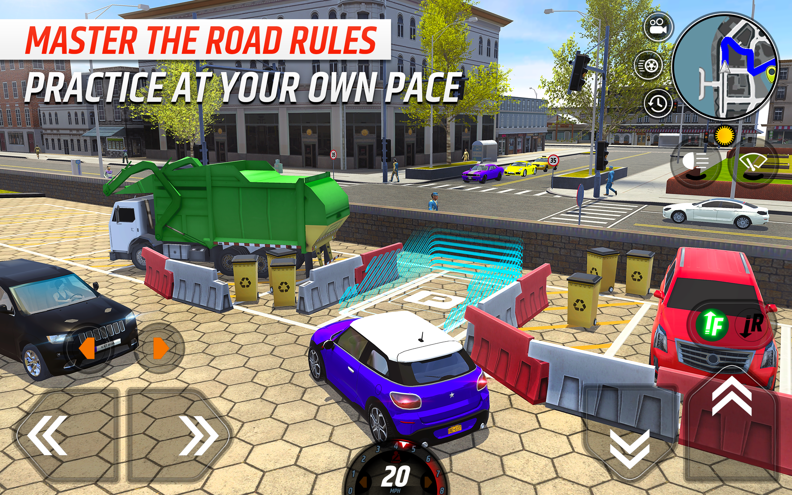 Car Driving School Simulator APK screenshot