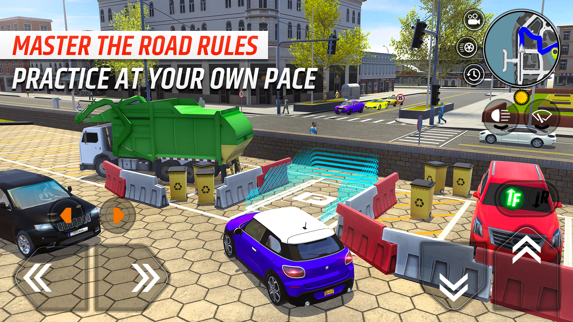 Car Driving School Simulator APK screenshot