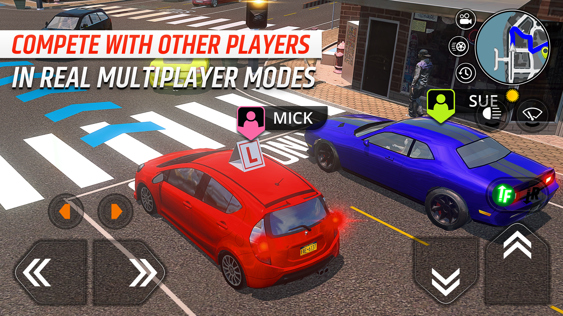 Car Driving School Simulator APK screenshot