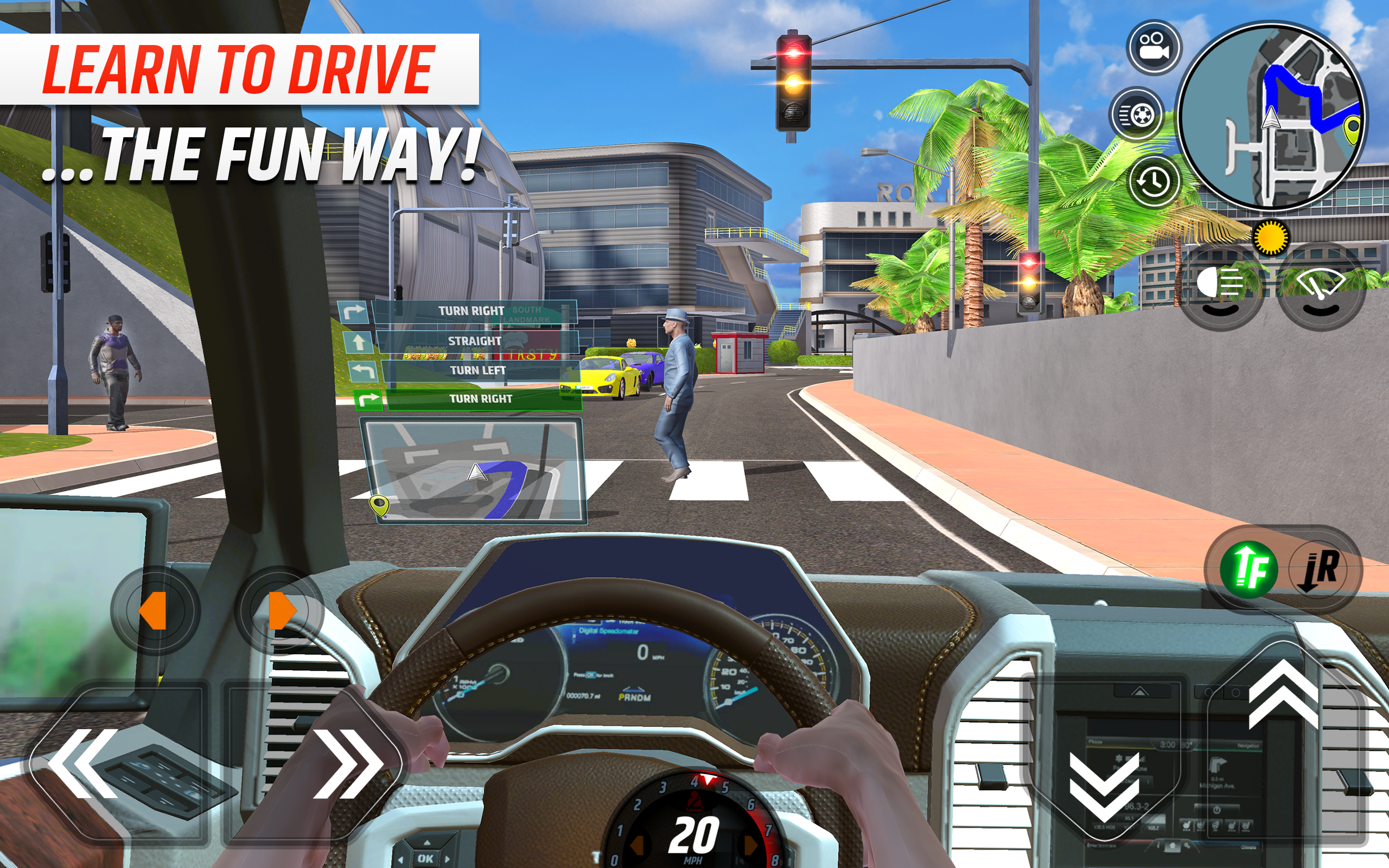Car Driving School Simulator APK screenshot