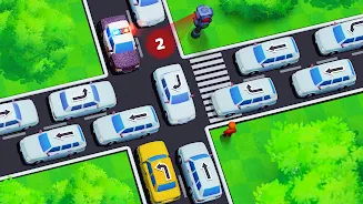 Car Out Traffic Parking Games screenshot