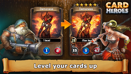 Card Heroes: TCG/CCG Card Wars APK screenshot