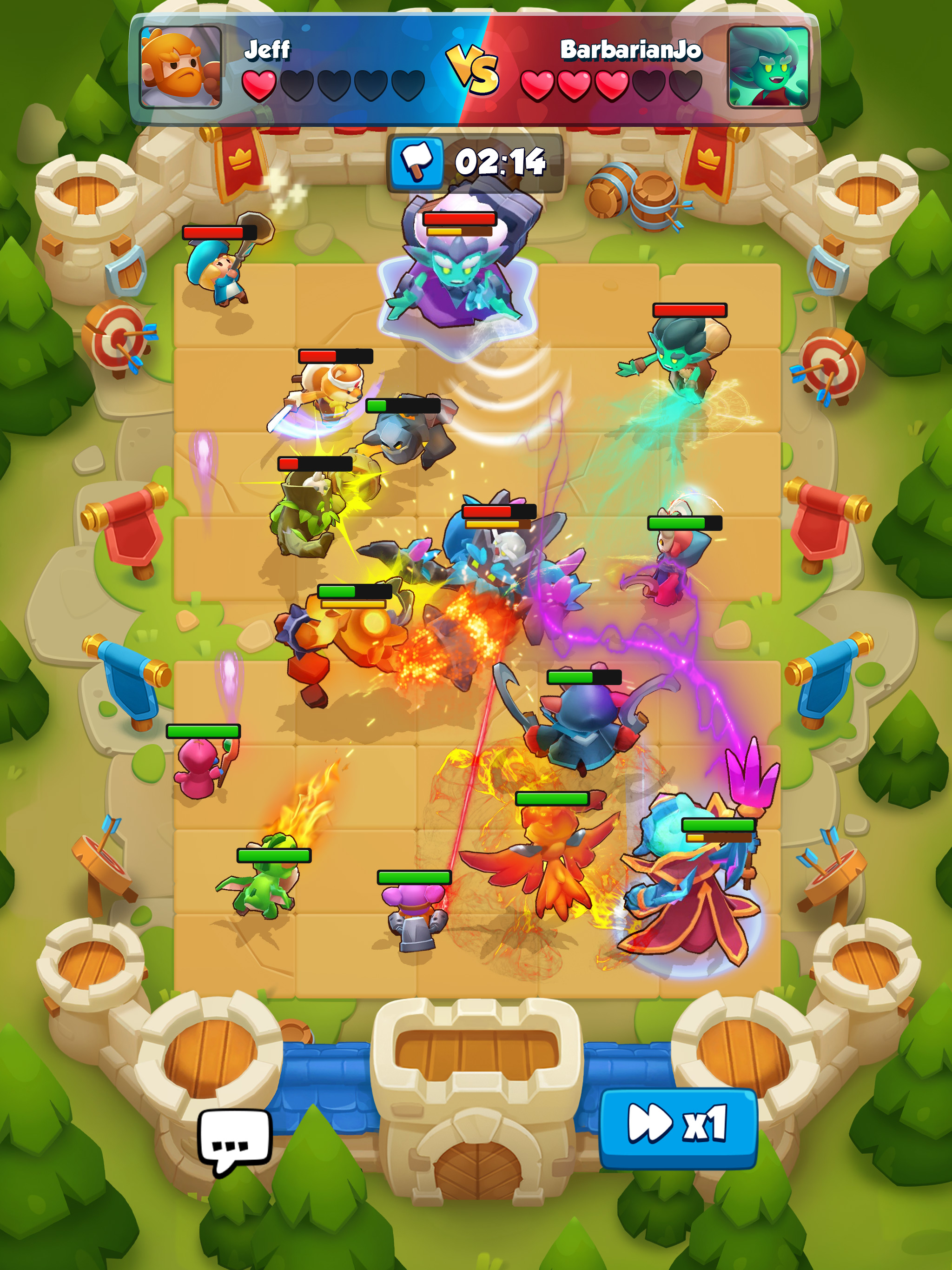 Castle Duels: PvP Arena Battle APK screenshot