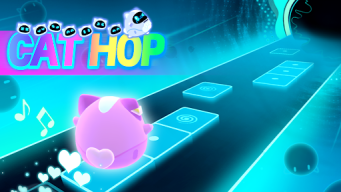 Cat Hop - Piano Music Games APK screenshot