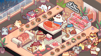 Cat Snack Bar: Cute Food Games screenshot