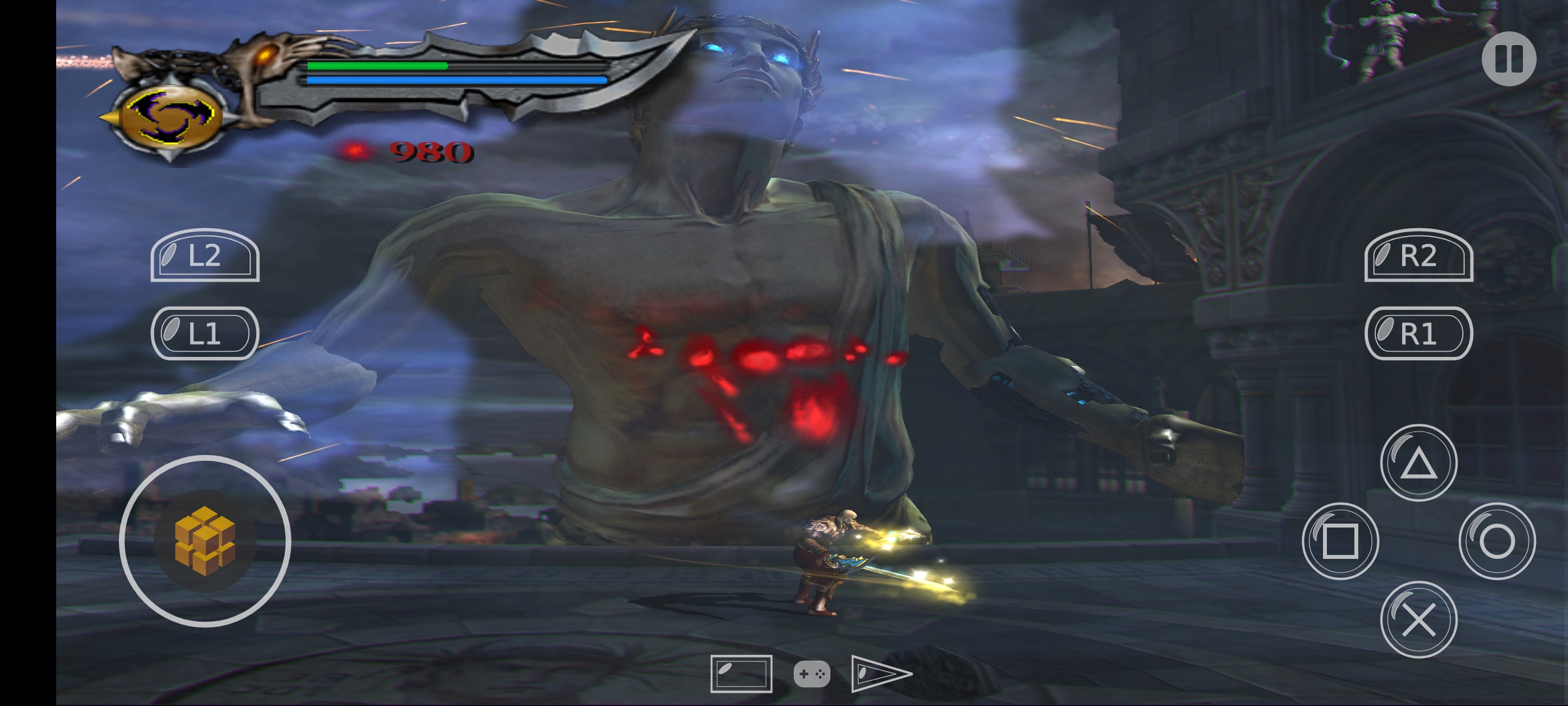 Chains of Ghost Sparta 2 [PS2] APK screenshot