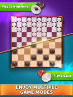 Checkers Clash: Online Game APK screenshot