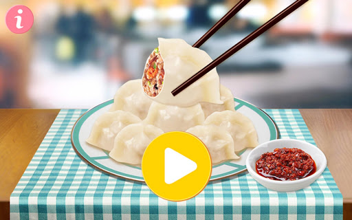 Chicken Dumplings Maker Game APK screenshot