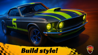 Classic Drag Racing Car Game APK screenshot