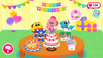 Cocobi Birthday Party - cake APK screenshot