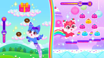 Cocobi Cotton Candy Kitten APK screenshot
