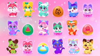 Cocobi Cotton Candy Kitten APK screenshot