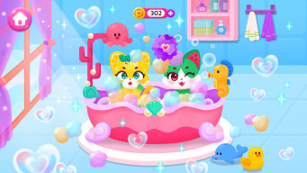 Cocobi Cotton Candy Kitten APK screenshot