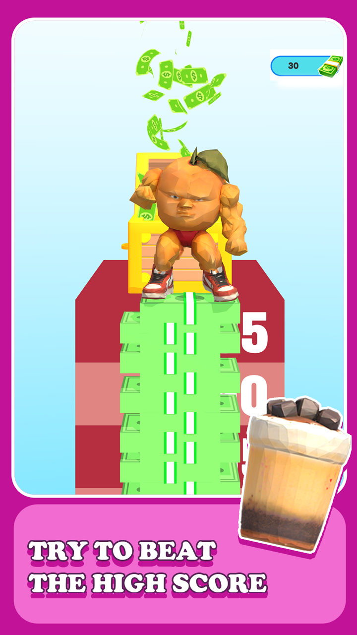Coffee Stack Run APK screenshot