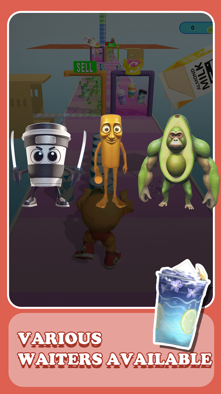 Coffee Stack Run APK screenshot