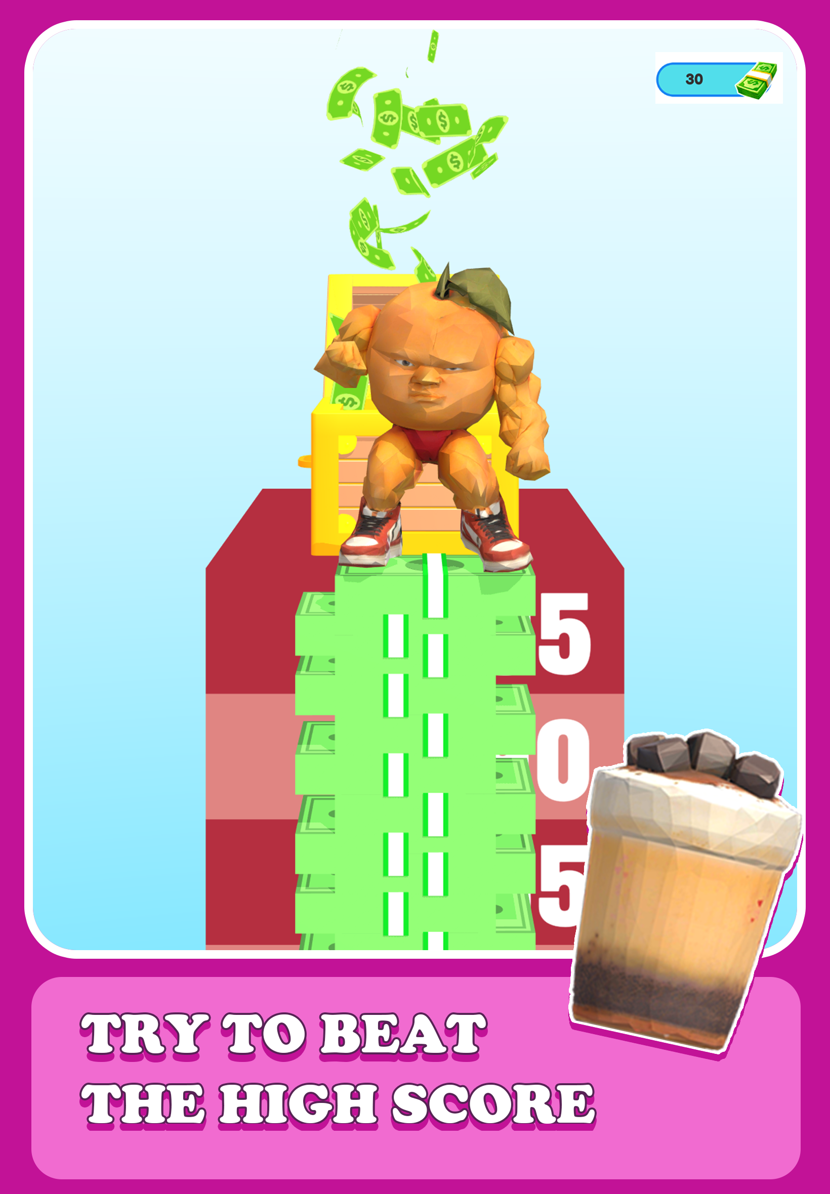 Coffee Stack Run APK screenshot