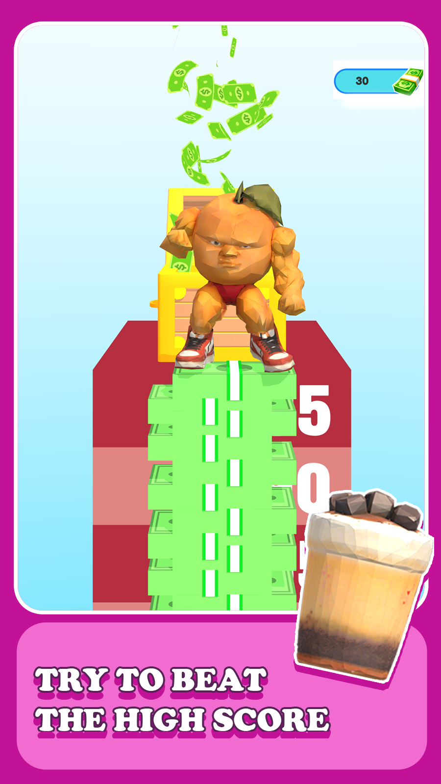 Coffee Stack Run APK screenshot