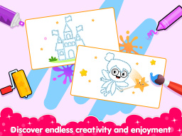 Раскраска для девочек APK screenshot
