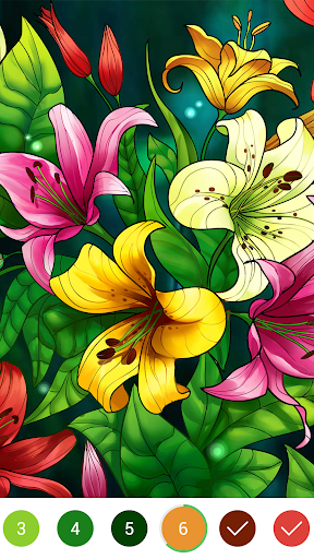 Coloring Book: Color by Number APK screenshot
