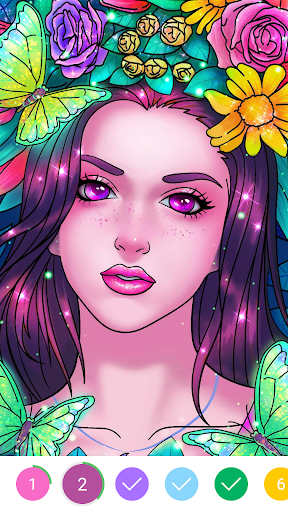 Coloring Book: Color by Number APK screenshot