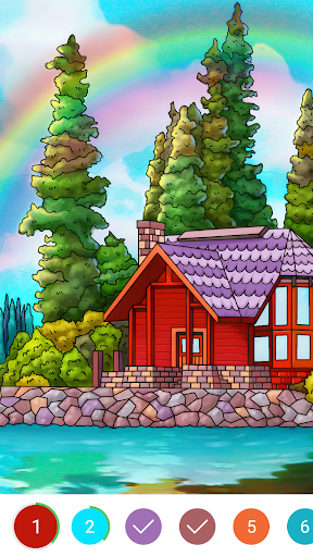 Coloring Book: Color by Number APK screenshot