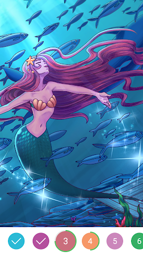 Coloring Book: Color by Number APK screenshot