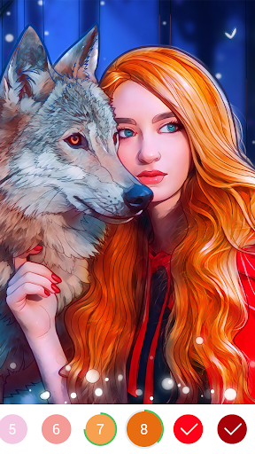 Coloring Book: Color by Number APK screenshot
