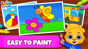 Игры раскраска: Дети рисование APK screenshot