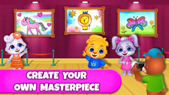 Игры раскраска: Дети рисование APK screenshot