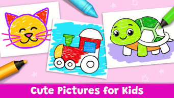 Игры раскраска: Дети рисование APK screenshot