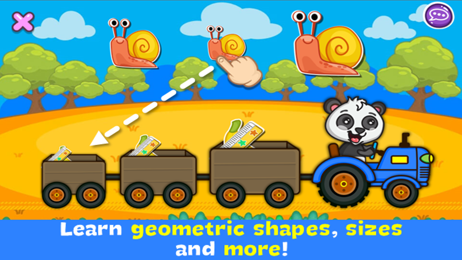 Цвет и обучение APK screenshot
