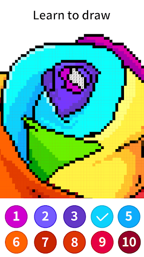 Раскраски по номерам: No.Draw APK screenshot