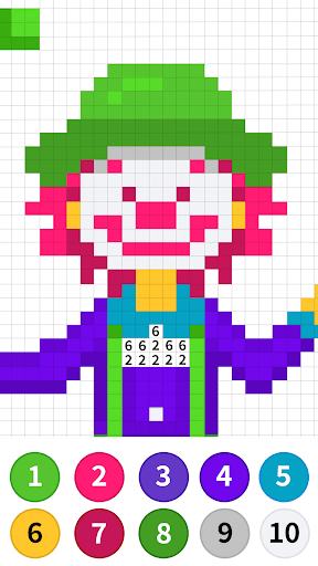 Раскраски по номерам: No.Draw APK screenshot
