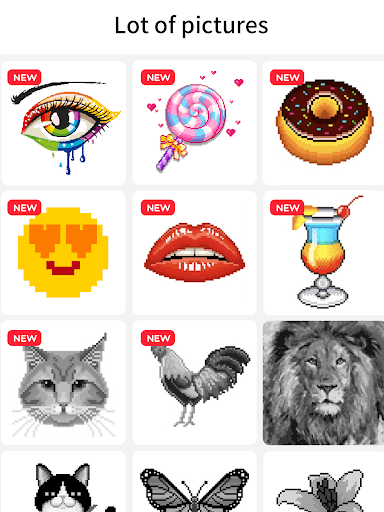 Раскраски по номерам: No.Draw APK screenshot