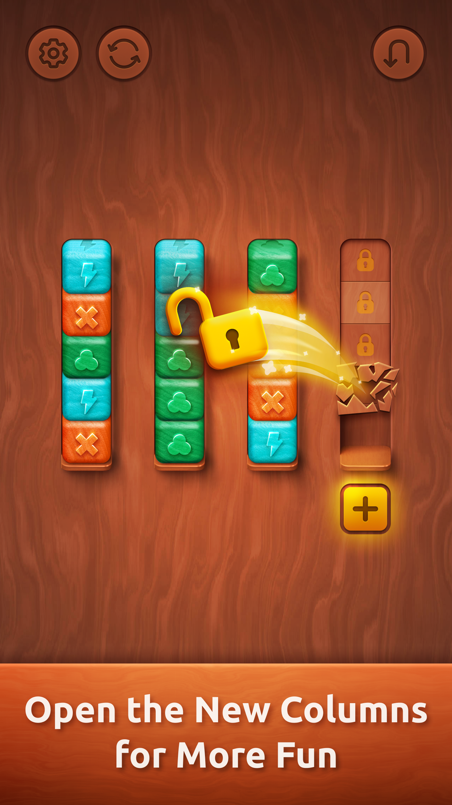 Colorwood Sort Puzzle Game APK screenshot