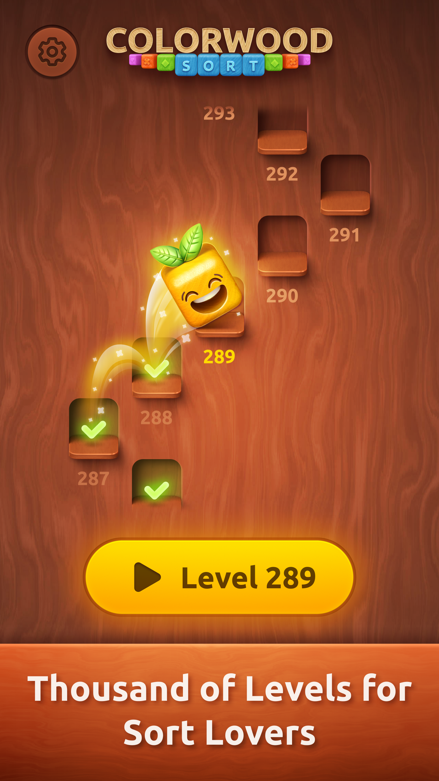 Colorwood Sort Puzzle Game APK screenshot