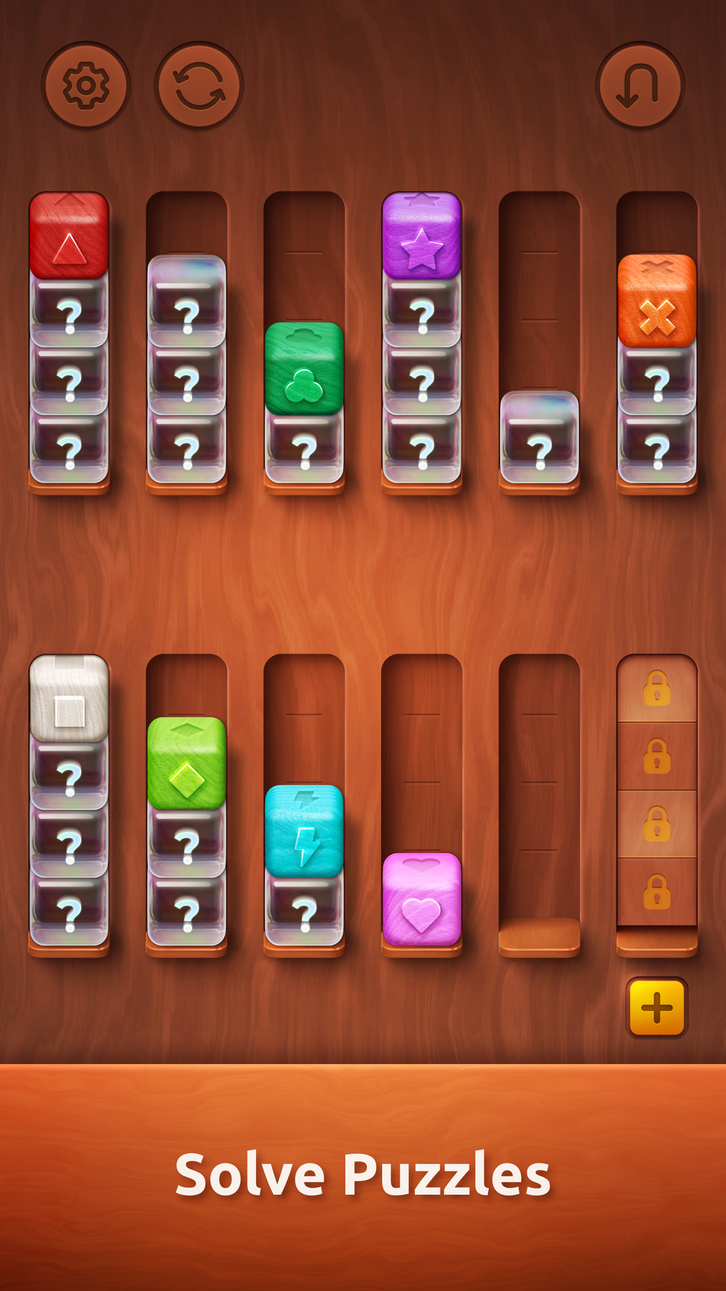 Colorwood Sort Puzzle Game APK screenshot