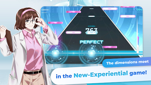 COXETA - Duel-Laned Music Game APK screenshot