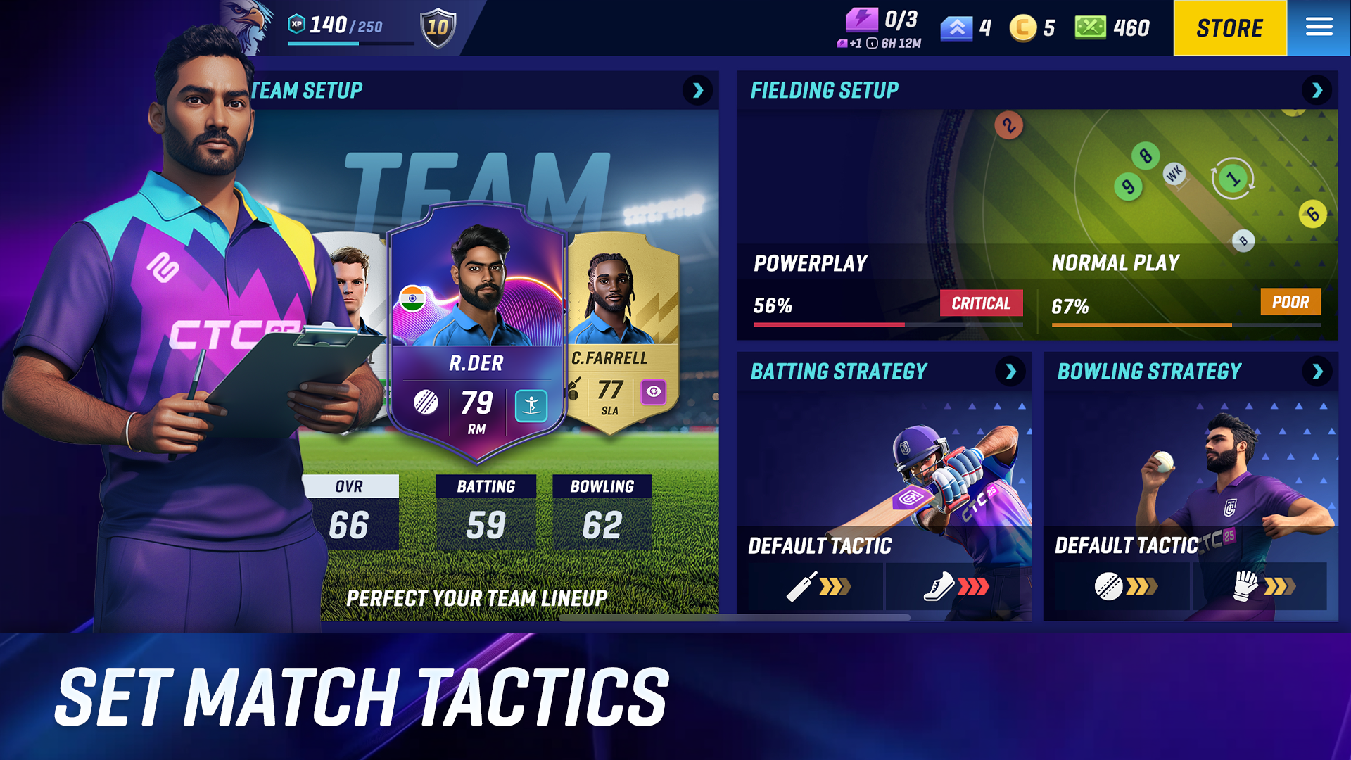 Cricket Team Coach 25 APK screenshot