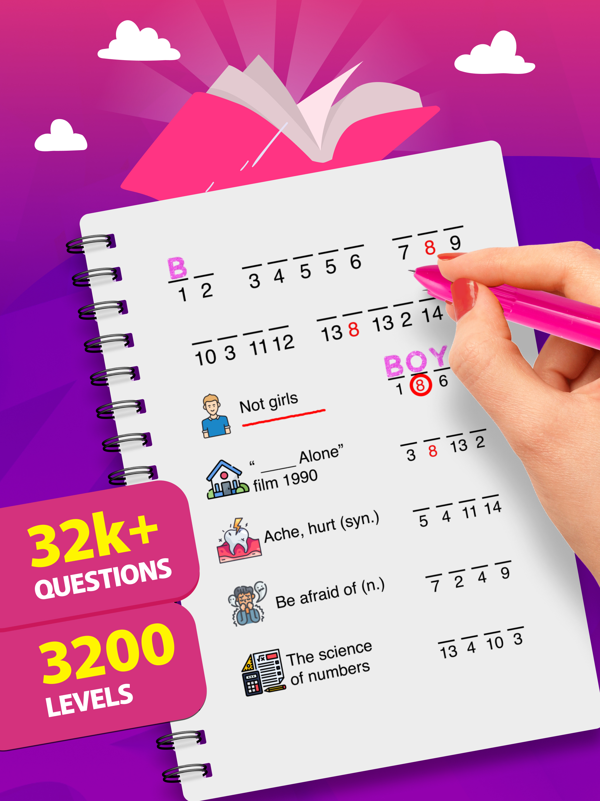 Crostic Crossword－Word Puzzles screenshot