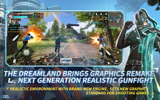 Cyber Hunter APK screenshot