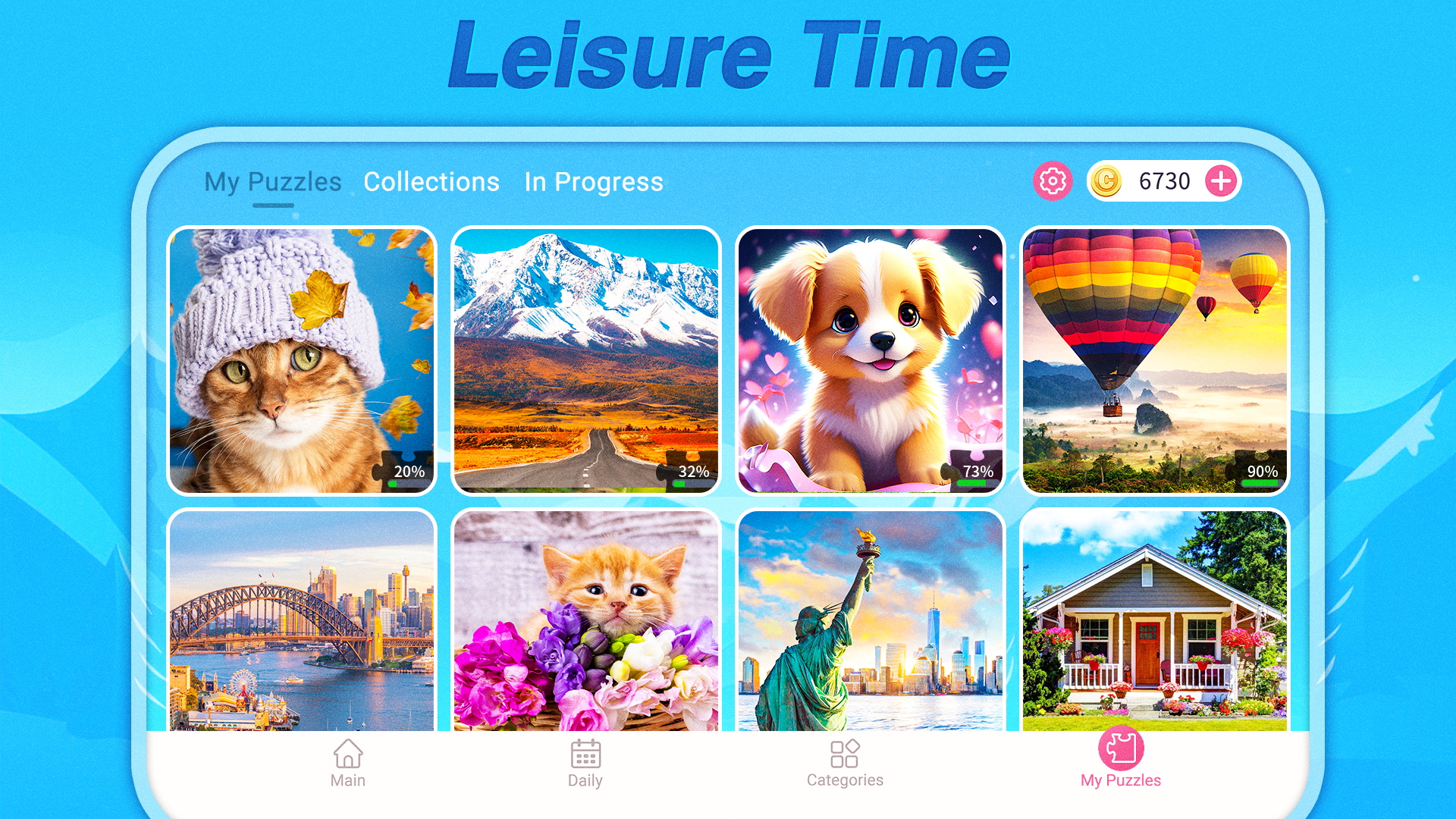Daily Jigsaw Puzzles APK screenshot