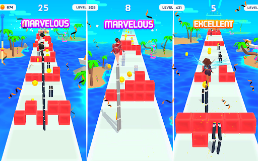 Dancing Race - Music Games APK screenshot