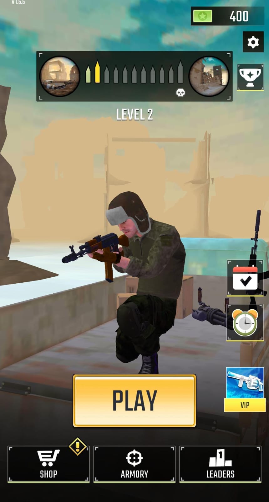 Deadshot - Road Chase Shooter APK screenshot
