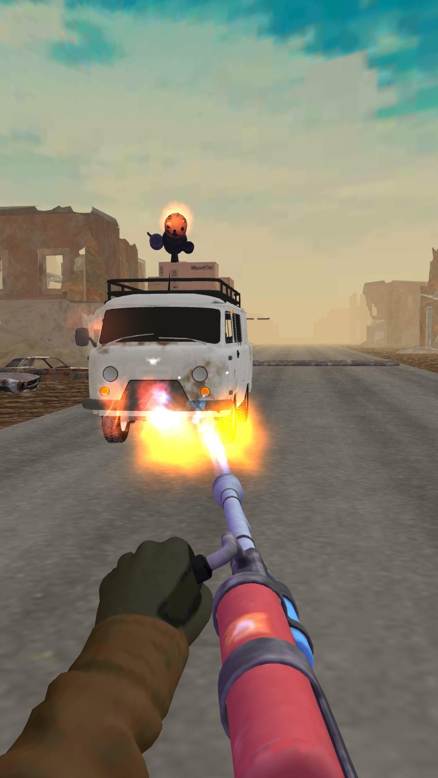 Deadshot - Road Chase Shooter APK screenshot