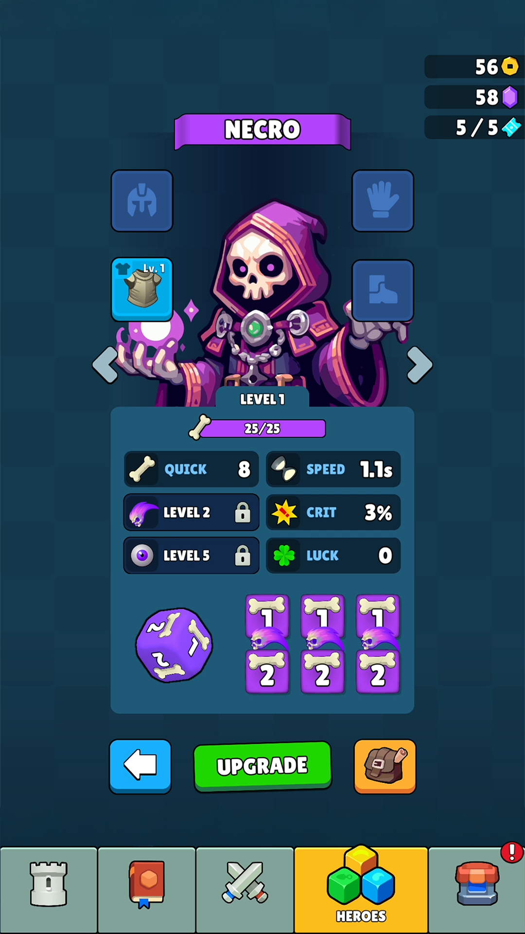Dice vs Monsters: Roguelike TD APK screenshot