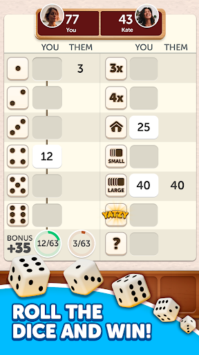 Dice Yatzy - Classic Fun Game APK screenshot