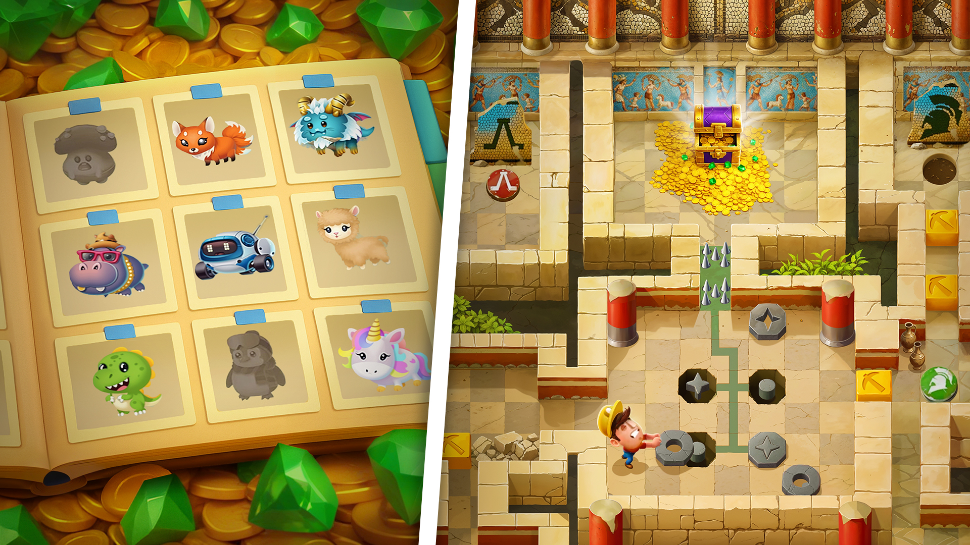 Diggy's Adventure: Escape Game screenshot