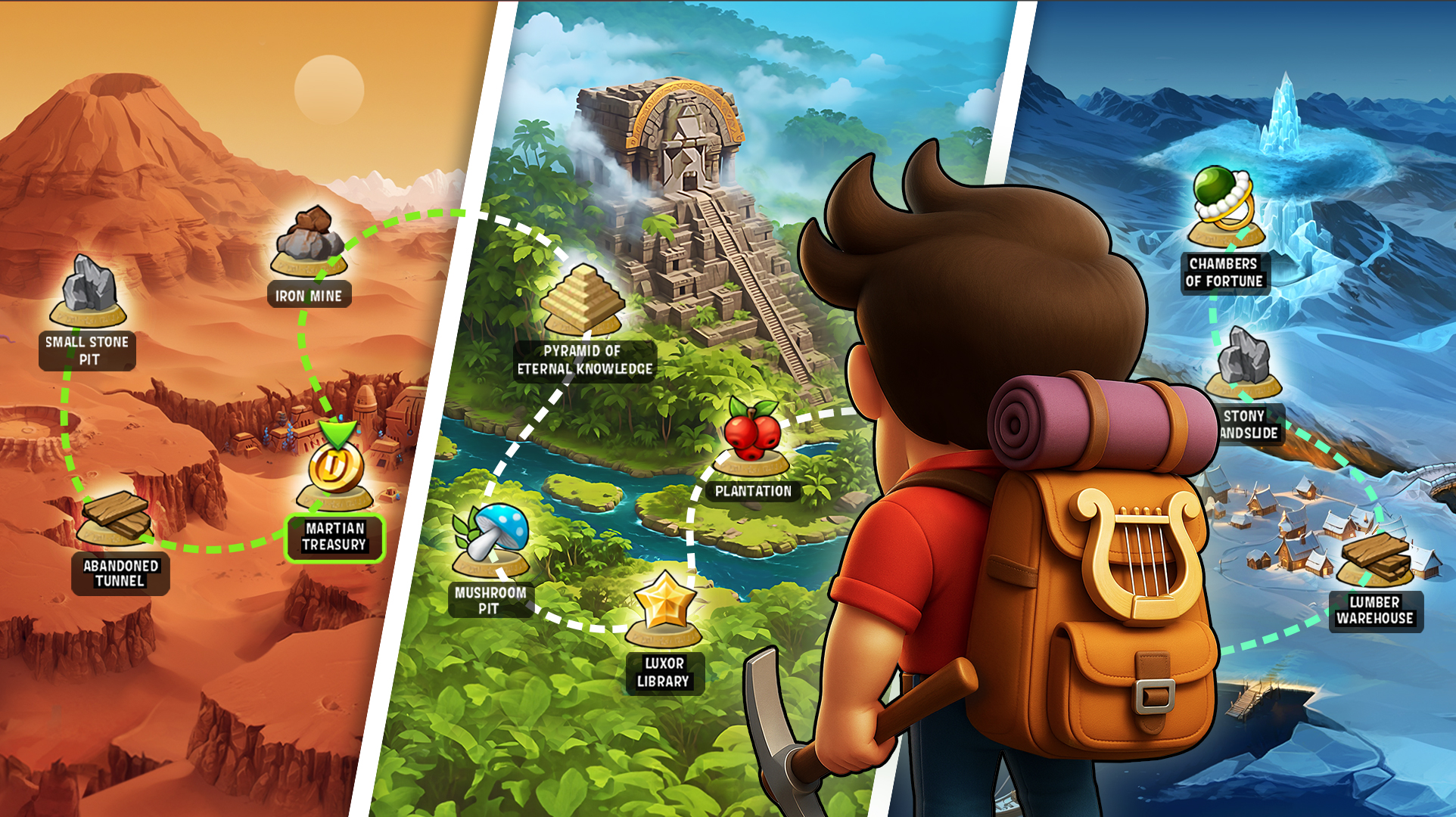 Diggy's Adventure: Escape Game screenshot
